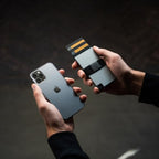 Aluminum Cardholder Wallet for Men (Space Grey)
