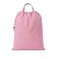LFH Home Large Premium 1pack Cotton Rich Canvas Laundry Bag with Drawstring and Handles Heavy Duty (18”x26” / Pink)