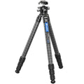 Carbon Fiber Camera Tripod 4Section 360° Ball Head LS (LS-364CX+LH-47LR:Maxload 25kg-4 Sections)