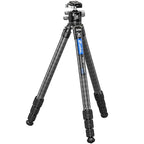 Carbon Fiber Camera Tripod 4Section 360° Ball Head LS (LS-364CX+LH-47LR:Maxload 25kg-4 Sections)