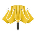 Portable Compact Folding Inverted Umbrella with LED (6.Yellow)