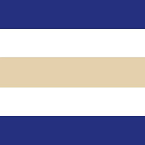 Microfiber Beach Towel Sand (K-dark Blue&khaki Stripes / Large(60x30"))
