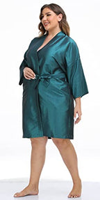 Salon Client Gown Robes Cape (Blue)