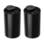 2 Pack AN6 Waterless Diffuser for Essential Oil (Black&black)
