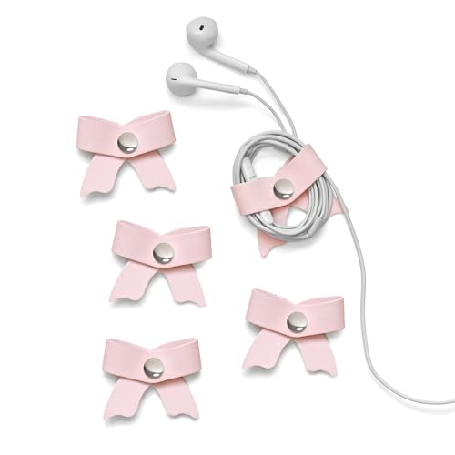 5 Pack Cord Organizer (Small / Pink)