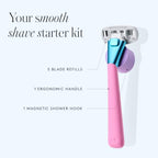 Women's Razor Kit (5 Count (Pack of 1) / Pool Party)