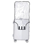 Luggage Protector Suitcase Cover PVC Waterproof Travel Suitcase Fits Most 20" to 30" (20" (13.8"L x 9.1"W x 20.9"H))