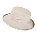 Women's Waterproof UPF 50+ Wide Brim Packable Rain Hat (737_beige / Large)