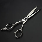 6 Inch Hair Cutting Scissors for Left Hand Hair Cutting Scissors Set (Flat Scissors 6 Inch-A)