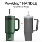 40 oz Tumbler with Handle (Forest / 40 Ounces)