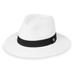 Wallaroo Women’s Petite Palm Beach Fedora (X-Small-Small / White)