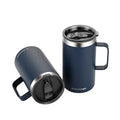 2 Pack 20 oz Insulated Coffee Mugs (B2.Navy Blue+Black / 20 ounces (2 pack))