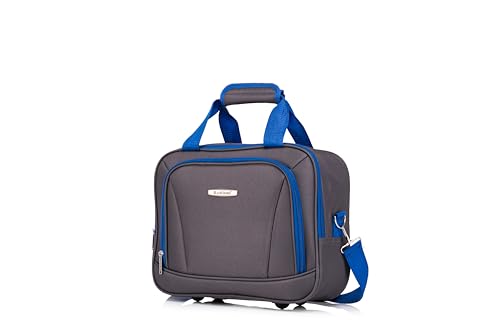 Melbourne Hardside 2 Piece Expandable Spinner Wheel Luggage Set (Grey / 2 Piece (20"/14" Tote))