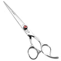 7" Hair Cutting Scissors Barber Scissors Professional 440C Stainless Steel Sharp Scissors Haircuts for Men (7'')