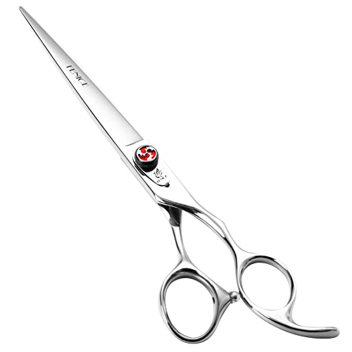 7" Hair Cutting Scissors Barber Scissors Professional 440C Stainless Steel Sharp Scissors Haircuts for Men (7'')