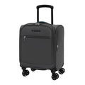 Underseat Carry On Luggage with Wheels (Grey / 14.5-Inch Plus Underseat)