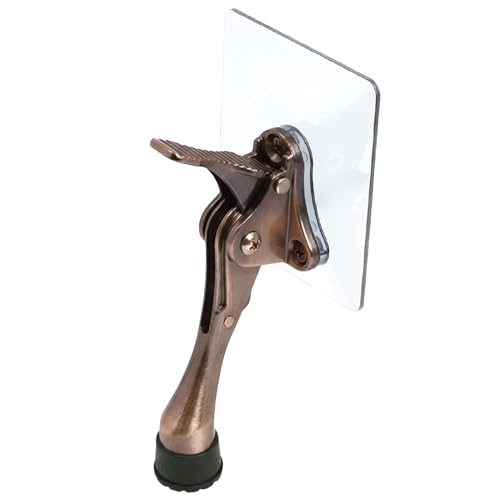 1 Stopper Adhesive Door Stop (Bronze / 4 INCH X 1 PACK)