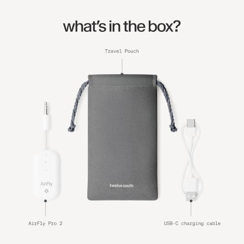 AirFly Pro 2 Bluetooth Adapter (White / AirFly Pro 2)