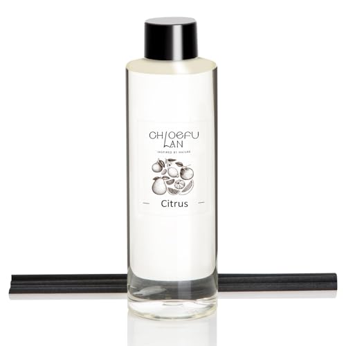 Citrus Scented Oil Diffuser Refill 6.76 fl oz Natural Essential Oil (Citrus / 6.76 Fl Oz (Pack of 1))