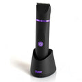Electric Body Hair Trimmer (Purple ＆black)