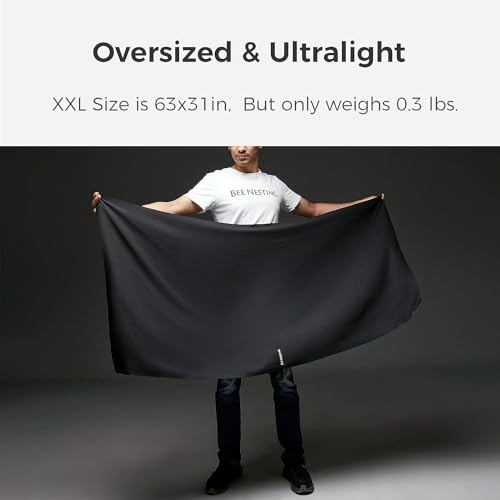 Ultralight Quick Dry Towel (2XL&S / Navy Blue)