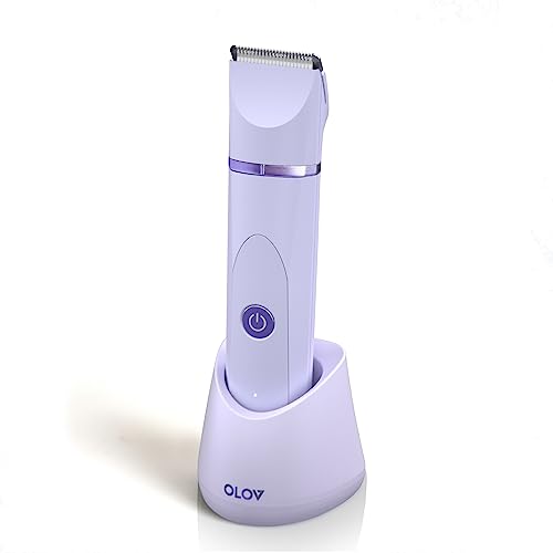 Electric Body Hair Trimmer (Purple)