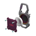 UAG Monarch Case for AirTag (Deep Purple Synth)