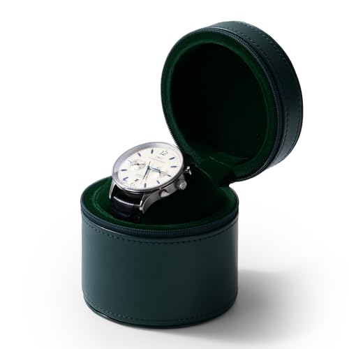 Single Watch Travel Case Green (Green)