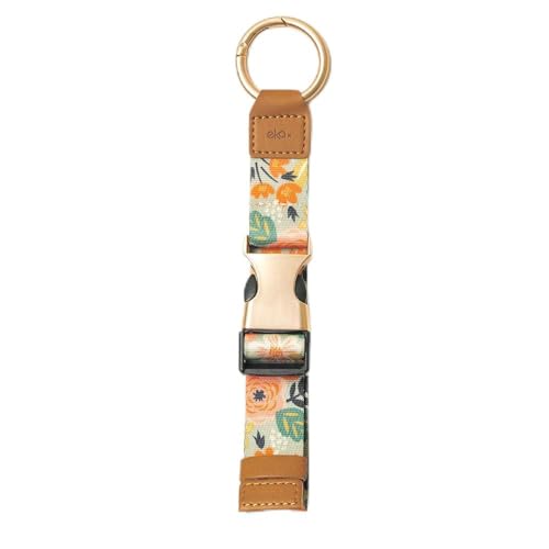 Travel Carry Strap with Ring Hooks and Buckle (Enchanting Blossom)