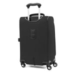 Maxlite 5 Softside 2pc Set Expandable Carry On Luggage with 4 Spinner Wheels (2-Piece Set (21/Tote) / Black)