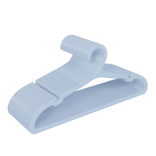 30 Pack Clothes Hangers (Light Blue)