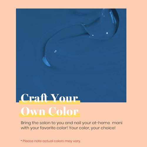Beetles Dark Teal Gel Nail Polish (H - Creme Green | Navy Blue)