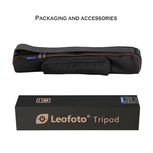 50" Compact Carbon Fiber Camera Tripod Ball Head LS (LS-254CX+LH-30LR:Max Load 8KG-4 Sections)