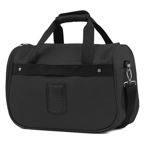 Maxlite 5 Softside 2pc Set Expandable Carry On Luggage with 4 Spinner Wheels (2-Piece Set (21/Tote) / Black)
