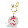x Sanrio Keychain Case Compatible with Apple AirTag (Floral Hello Kitty)
