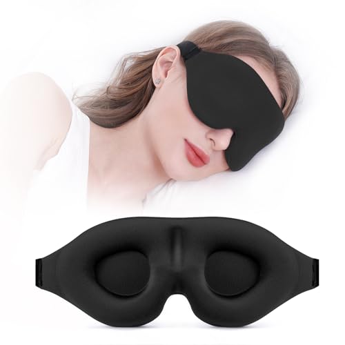 Sleep Mask for Side Sleeper (Black)