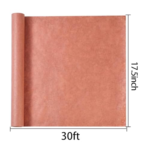 17.5” x 30’ Pink Butcher Paper Roll for Smoking Meat (Pink / 17.5 inches x 30 feet)