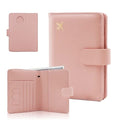 Premium Leather Passport Holder Covers Case (AIR-PINK)