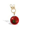 Keychain Case Compatible with Apple AirTag (Tomato)