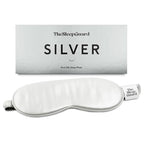 Pure Silk Sleep Mask [100% 6A Mulberry Silk (Silver Grey)