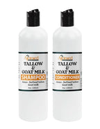 Beef Tallow & Goat Milk Shampoo and Conditioner Set (Shampoo & Conditioner 8 Oz)