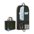 Travel Garment Suit Bag 43" for Hanging Clothes Storage for Men Suits Shirt (43" 1PK)
