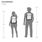 Cecil 18 Inch Laptop Backpack Fits 16 (18-Inch / White)