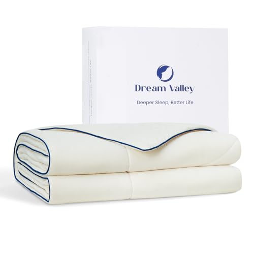 Outlast Cooling Comforter (Snow Ivory With Navy Trim / Classic 60"x80")