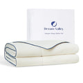 Outlast Cooling Comforter (Snow Ivory With Navy Trim / Classic 60"x80")