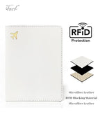 Passport Holder for Travel Essentials (Cream)