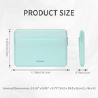 RAINYEAR Laptop Sleeve Case 13.3 Inch (13.3-14 inch / Mint Green)