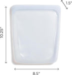 Reusable Half Gallon Silicone Food Storage Bag (Clear / 1/2 Gallon)
