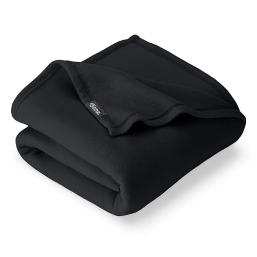 Polar Fleece Blanket (Full/Queen / 04 - Black)
