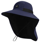 Outdoor Sun Hat for Men Women (1pack-navy Blue)